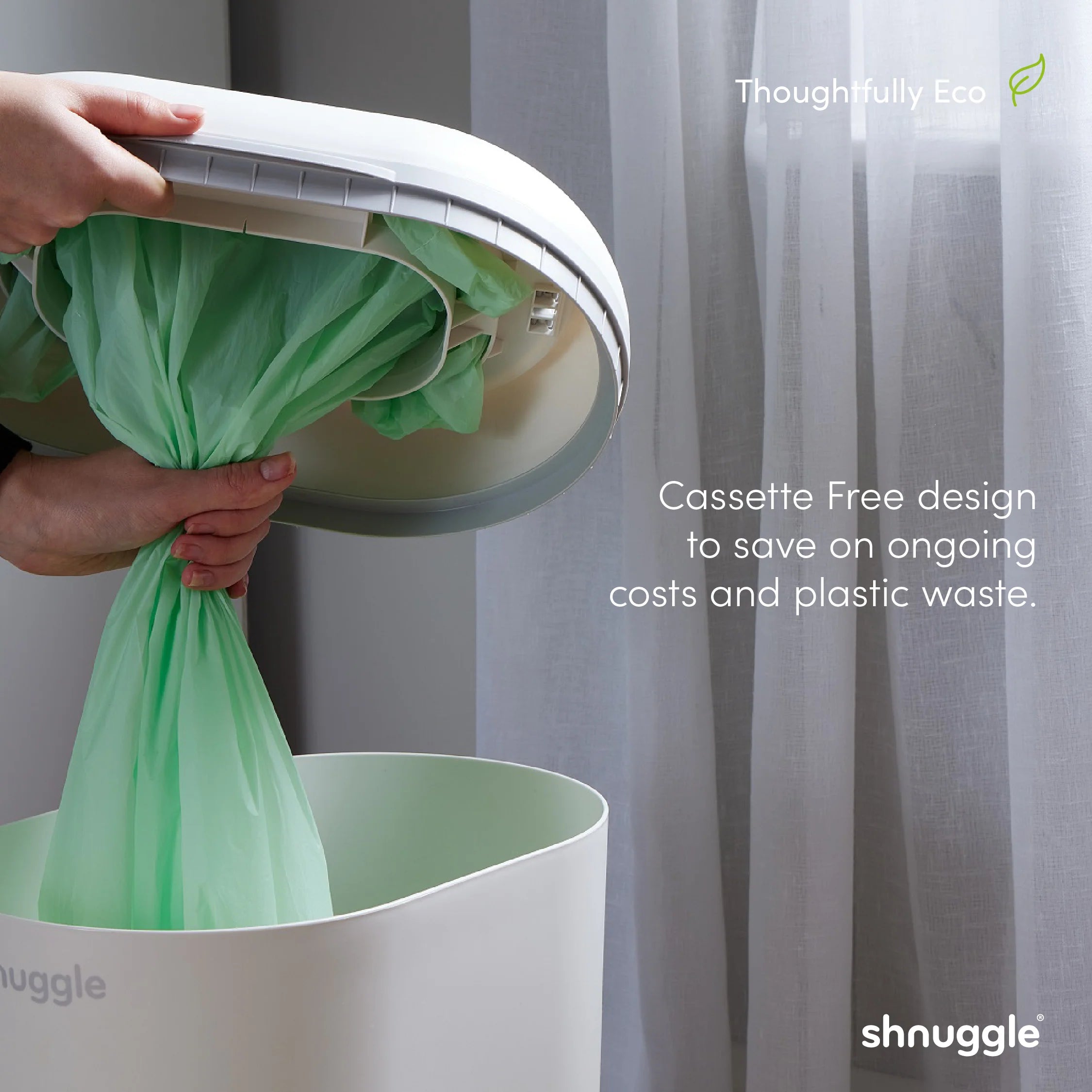 Shnuggle Eco-Touch Nappy Bin