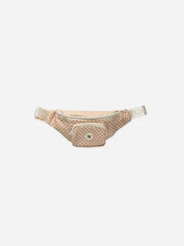 Fanny Pack | Clay Micro Check