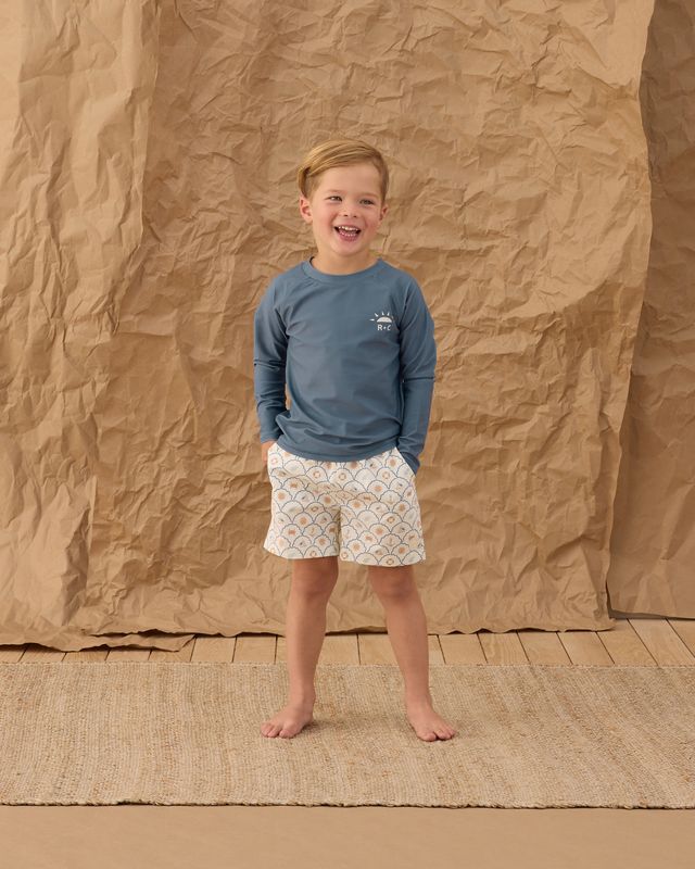 LONG SLEEVE RASHGUARD || MARINE