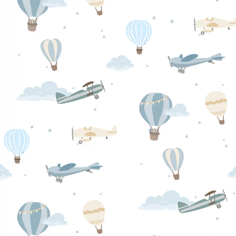 Little Airplanes Pima Baby Pijama