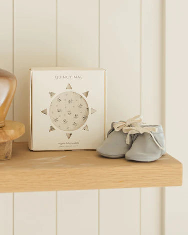 Woven Swaddle || Bluebell