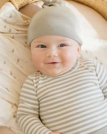 Side Snap Bodysuit + Pant Set || Fern Stripe