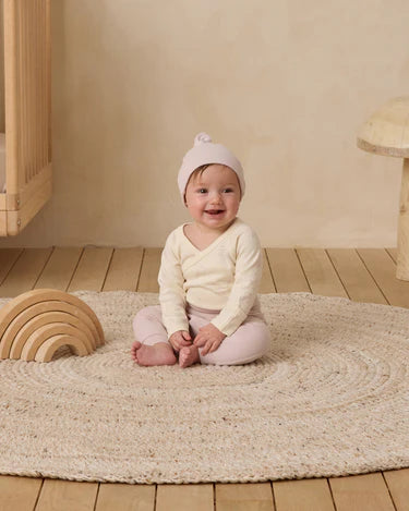 Bodysuit + pants set with side snap || Snow owls