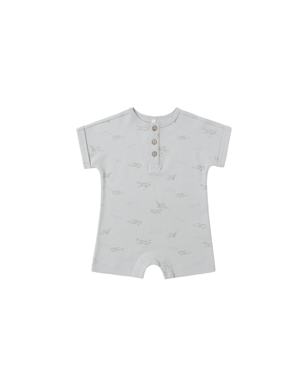 SHORT SLEEVE ONE-PIECE || AIRPLANES