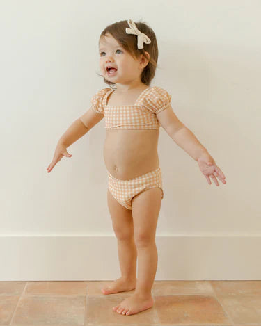 Zippy Two-Piece || Melon Gingham