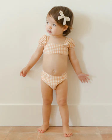 Zippy Two-Piece || Melon Gingham