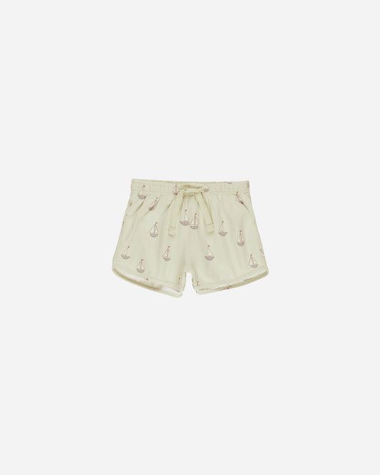 Boys Swim Short || Sailboats