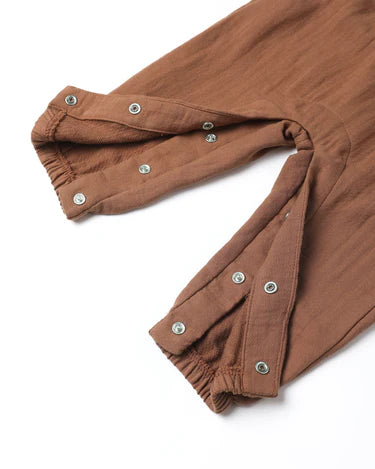 Baby Overall + 2 Pack of Bodysuits Set|| Cedar