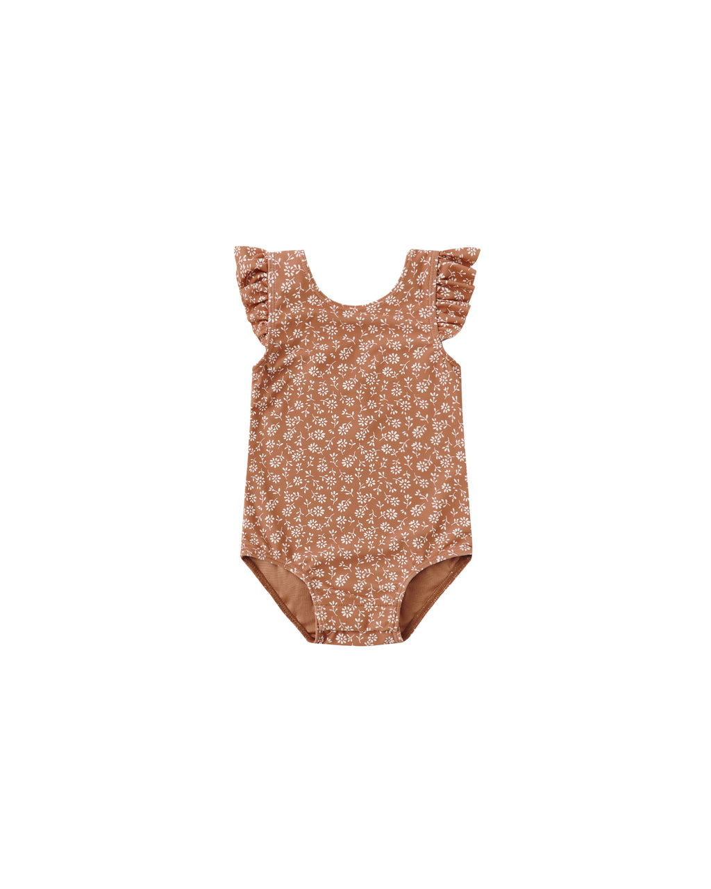 SCOOP BACK ONE-PIECE SWIMSUIT || POPPY FLORAL