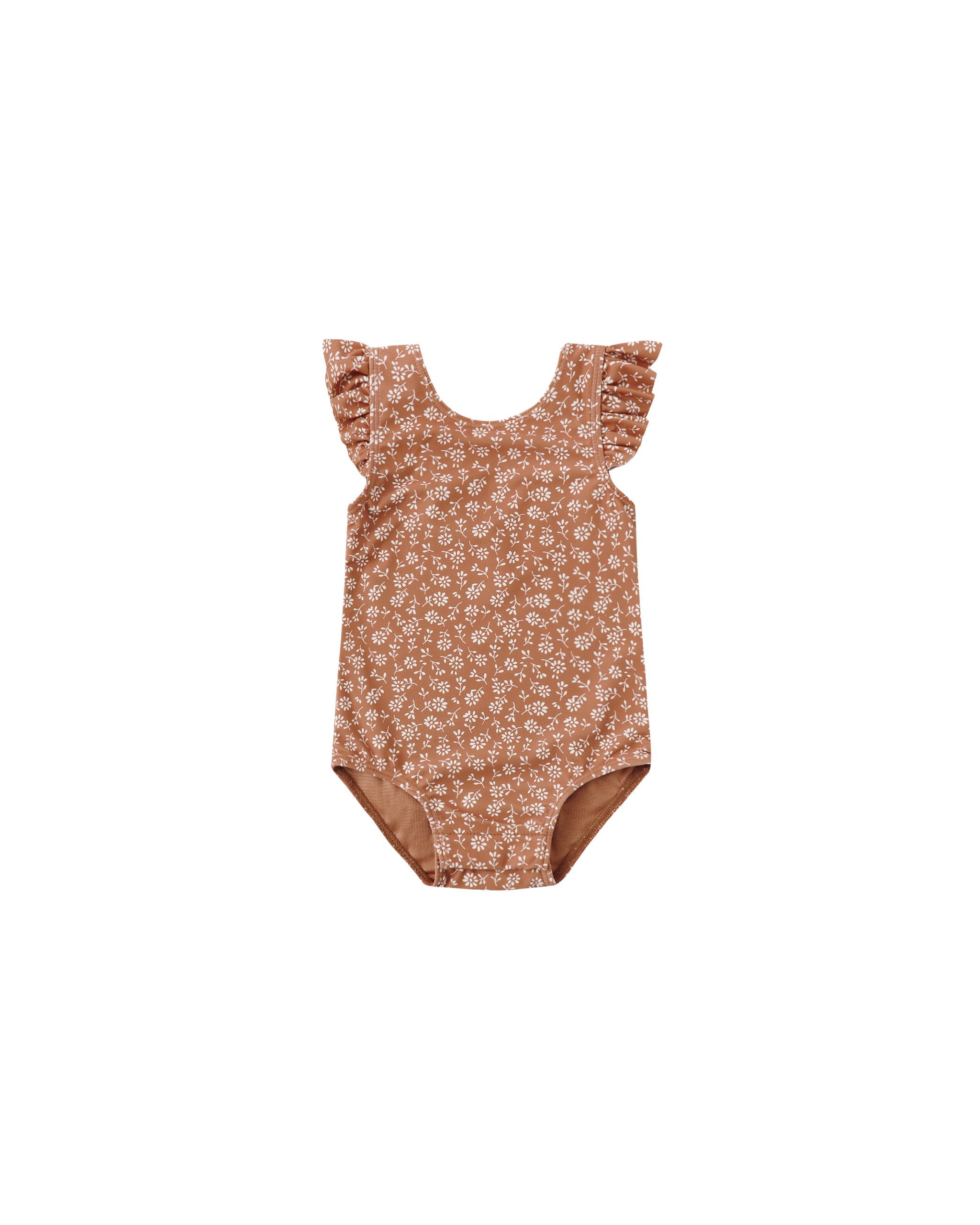 SCOOP BACK ONE-PIECE SWIMSUIT || POPPY FLORAL