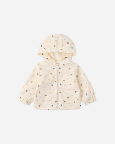 RAIN COAT || CONFETTI HEART SMALL