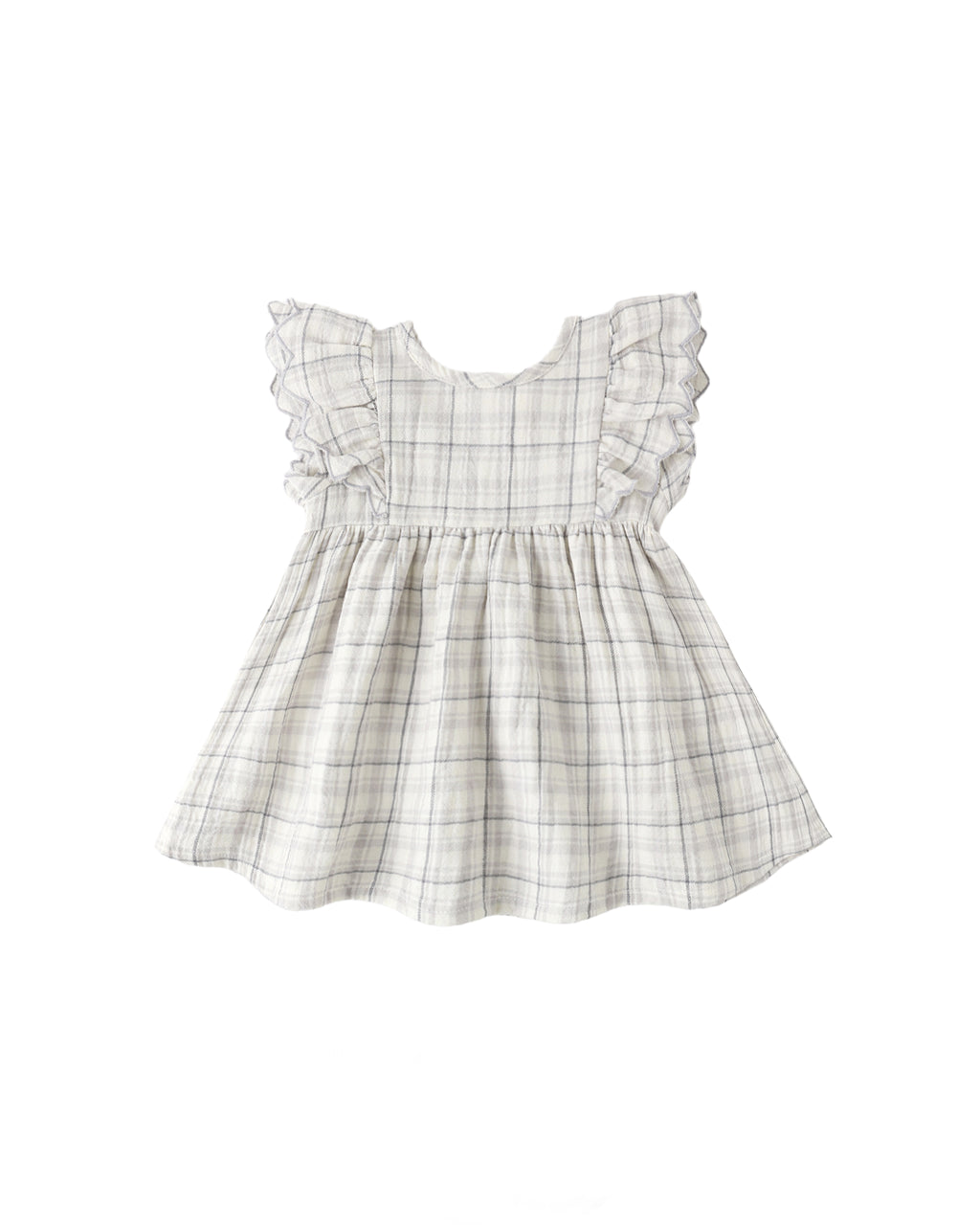 ALINA DRESS || BLUE PLAID