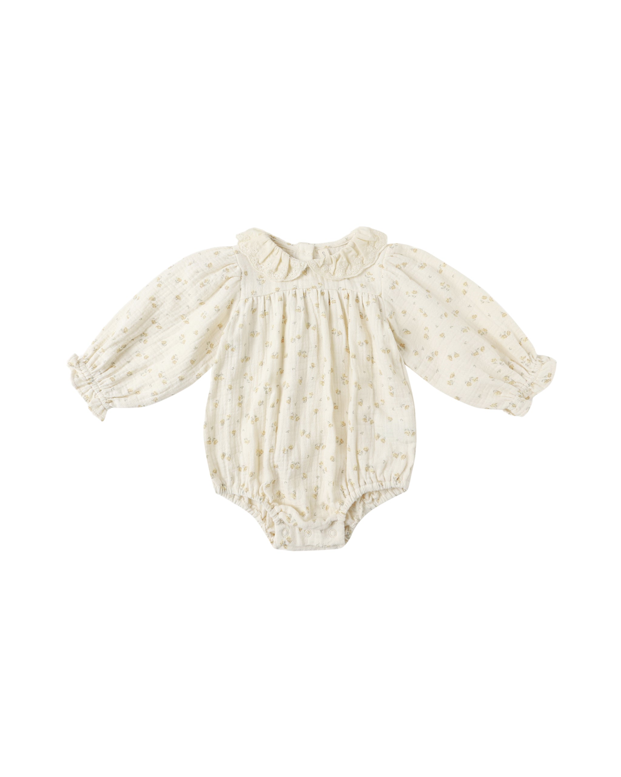 CALLIE ROMPER	| GOLDEN FLORAL