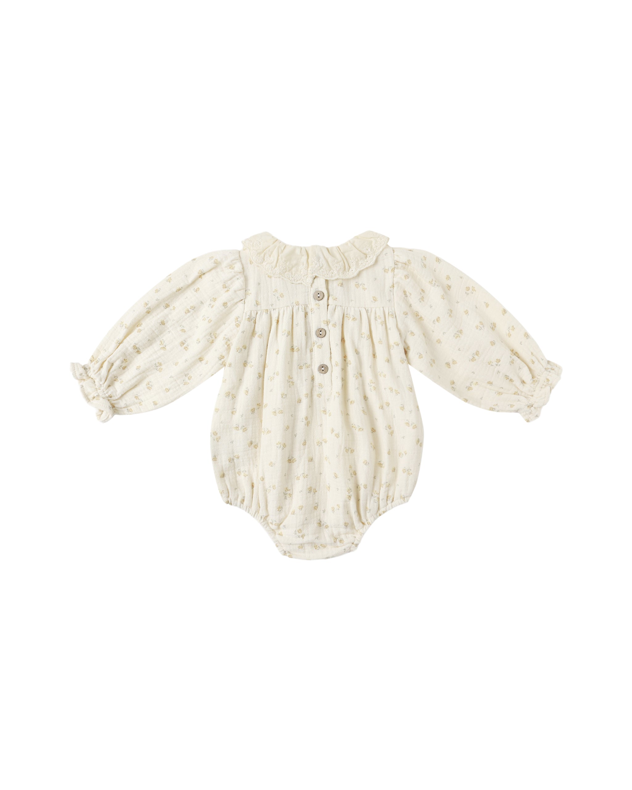 CALLIE ROMPER	| GOLDEN FLORAL