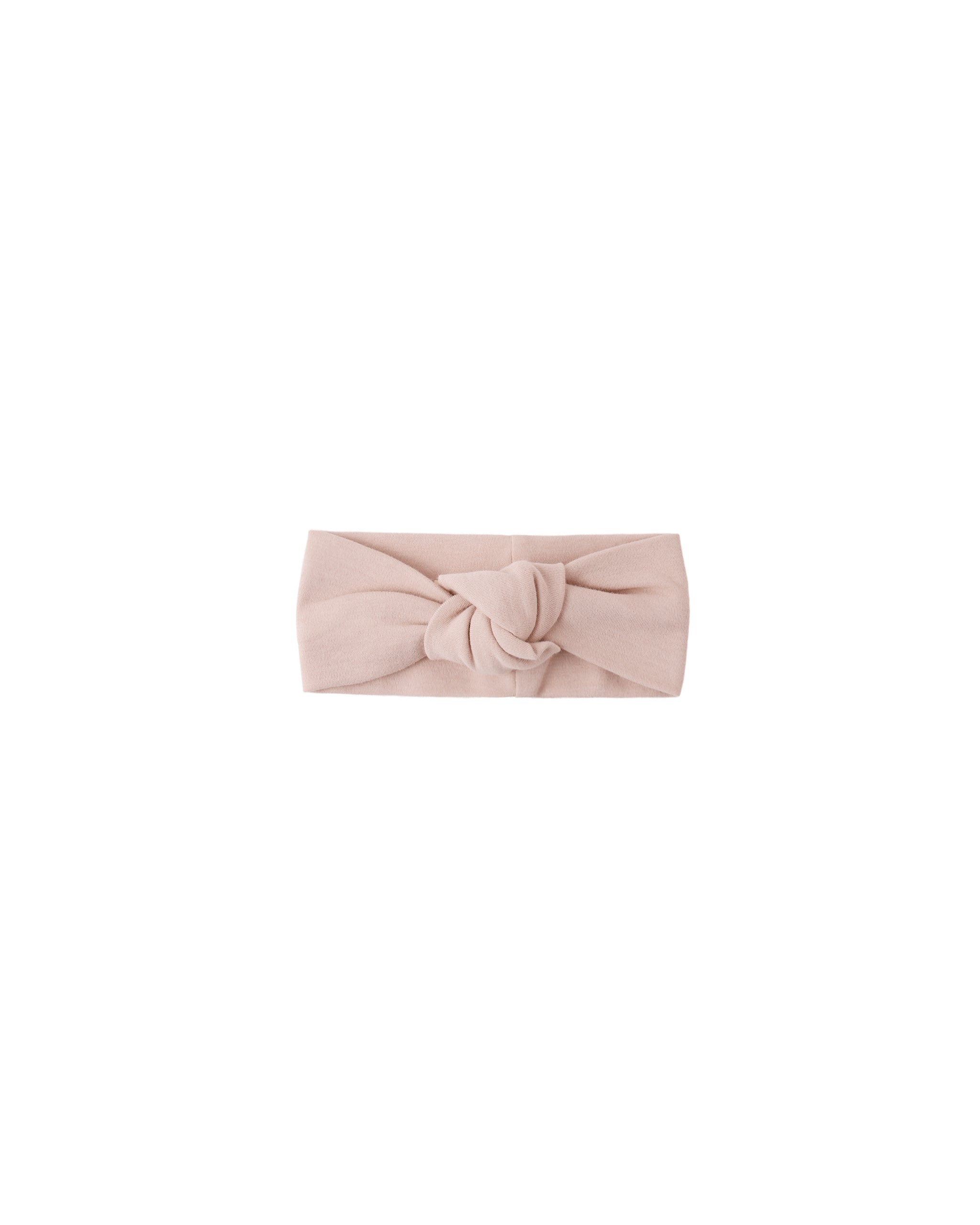 KNOTTED HEADBAND || BLUSH