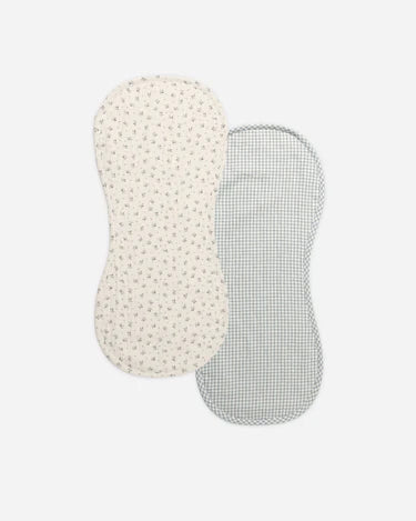 Burp Cloth, 2 Pack || Bluebell, Blue Gingham