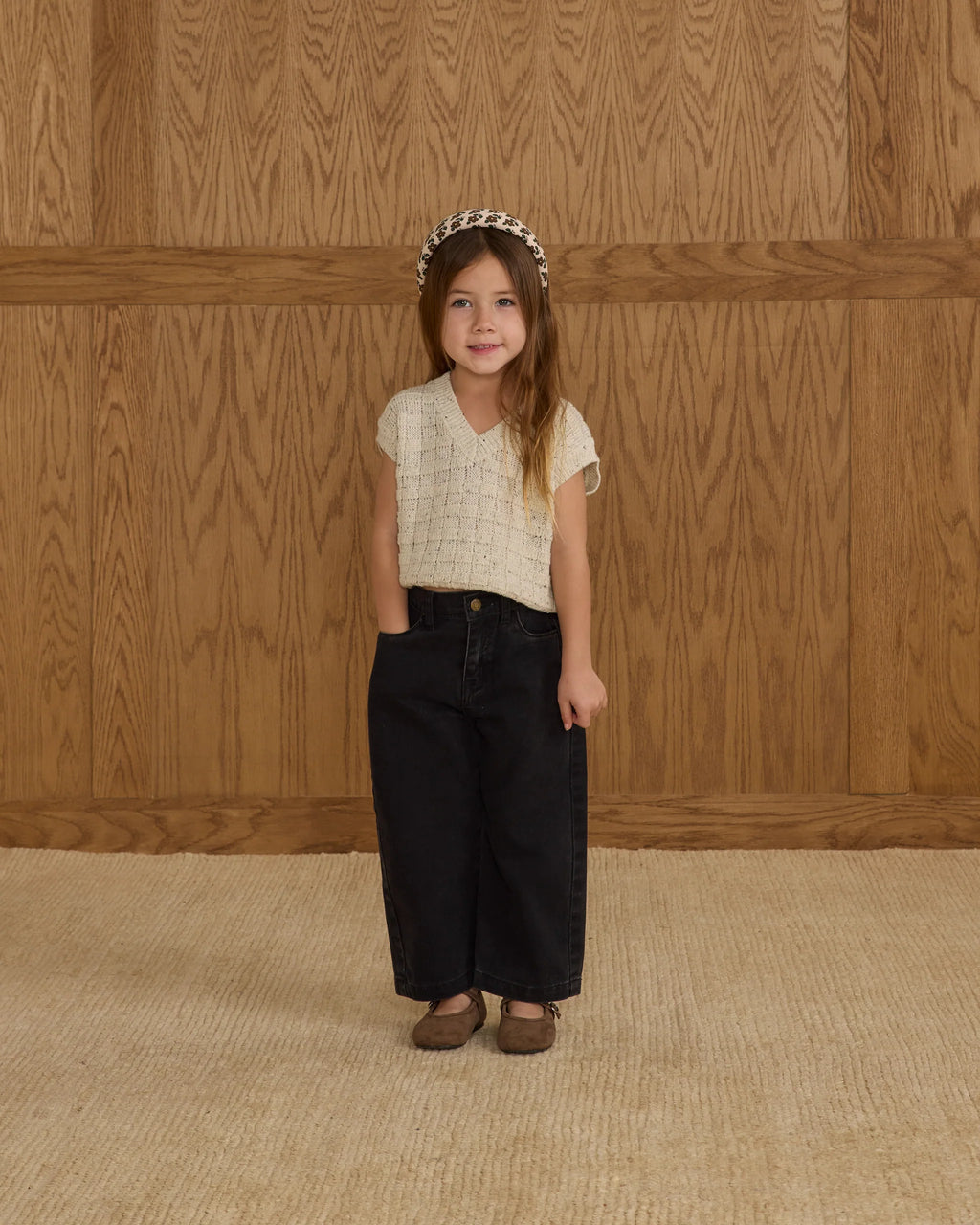 Straight Leg Pant || Washed Black