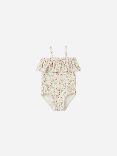 Ruffle one-piece || aster