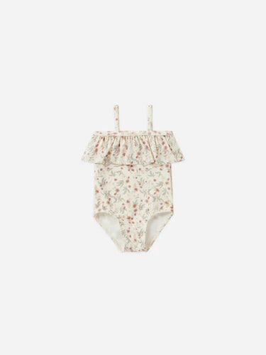Ruffle one-piece || aster