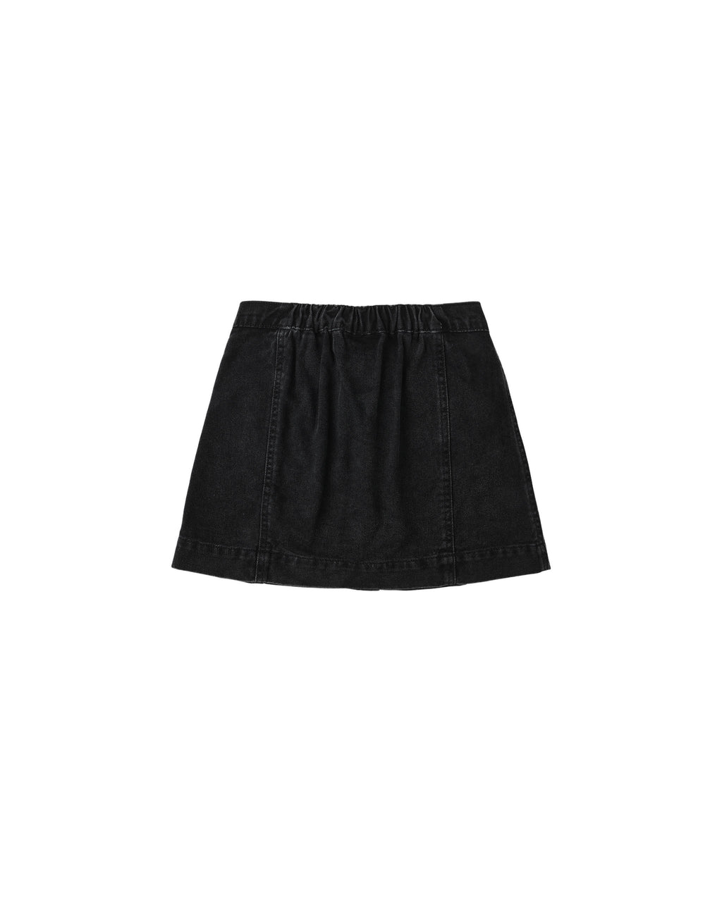 Denver Mini Skirt || Washed Black