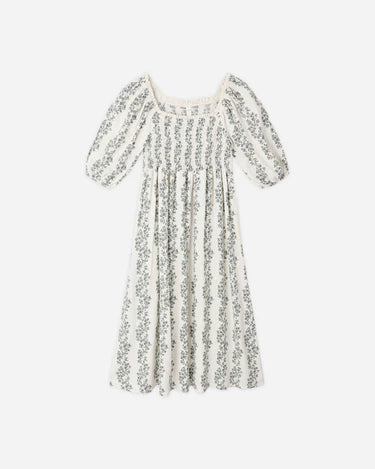 Della Dress || Green Vines