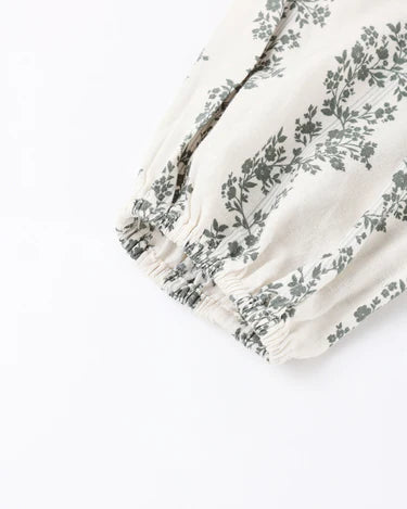 Della Dress || Green Vines