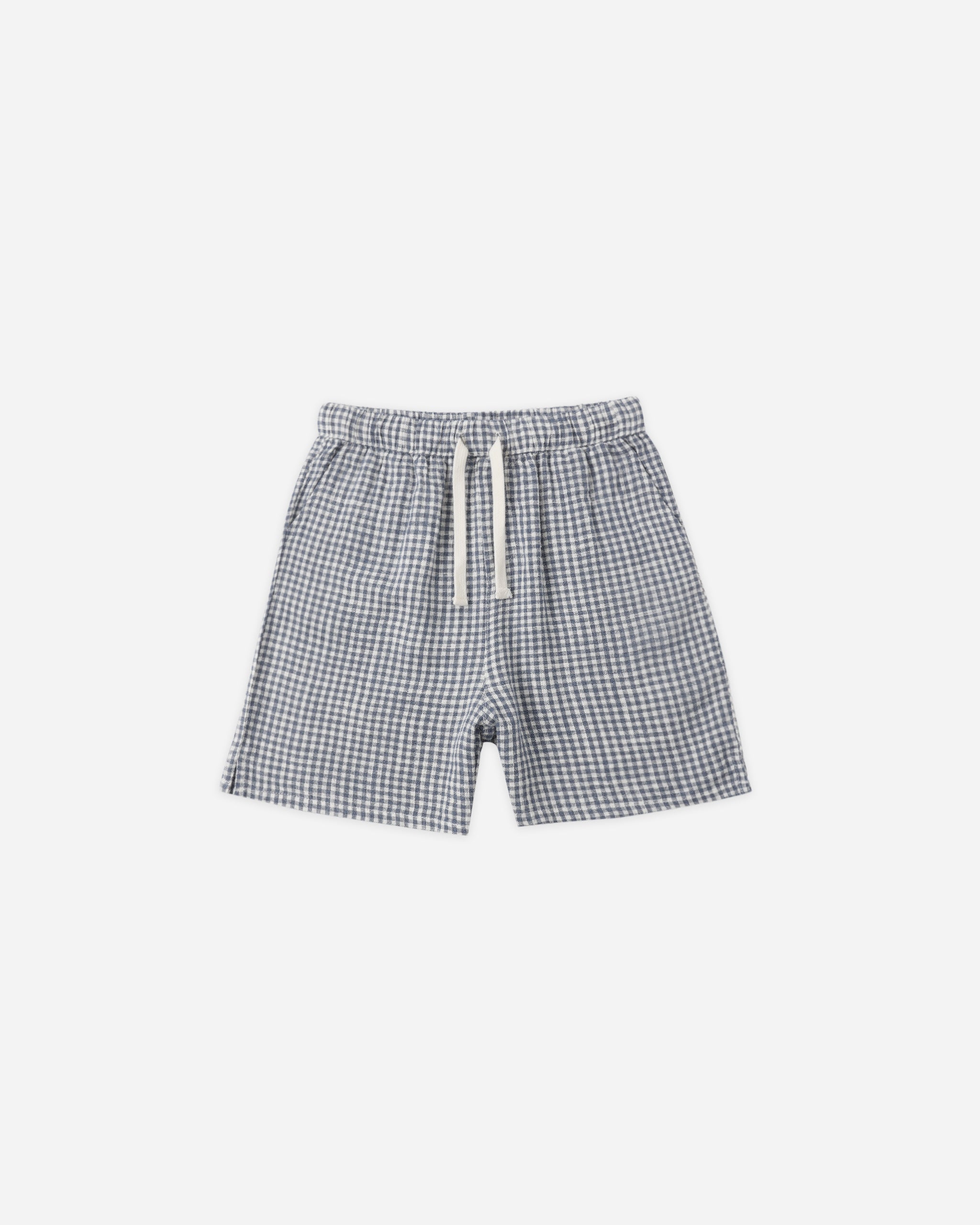 PERRY SHORT || MARINE GINGHAM