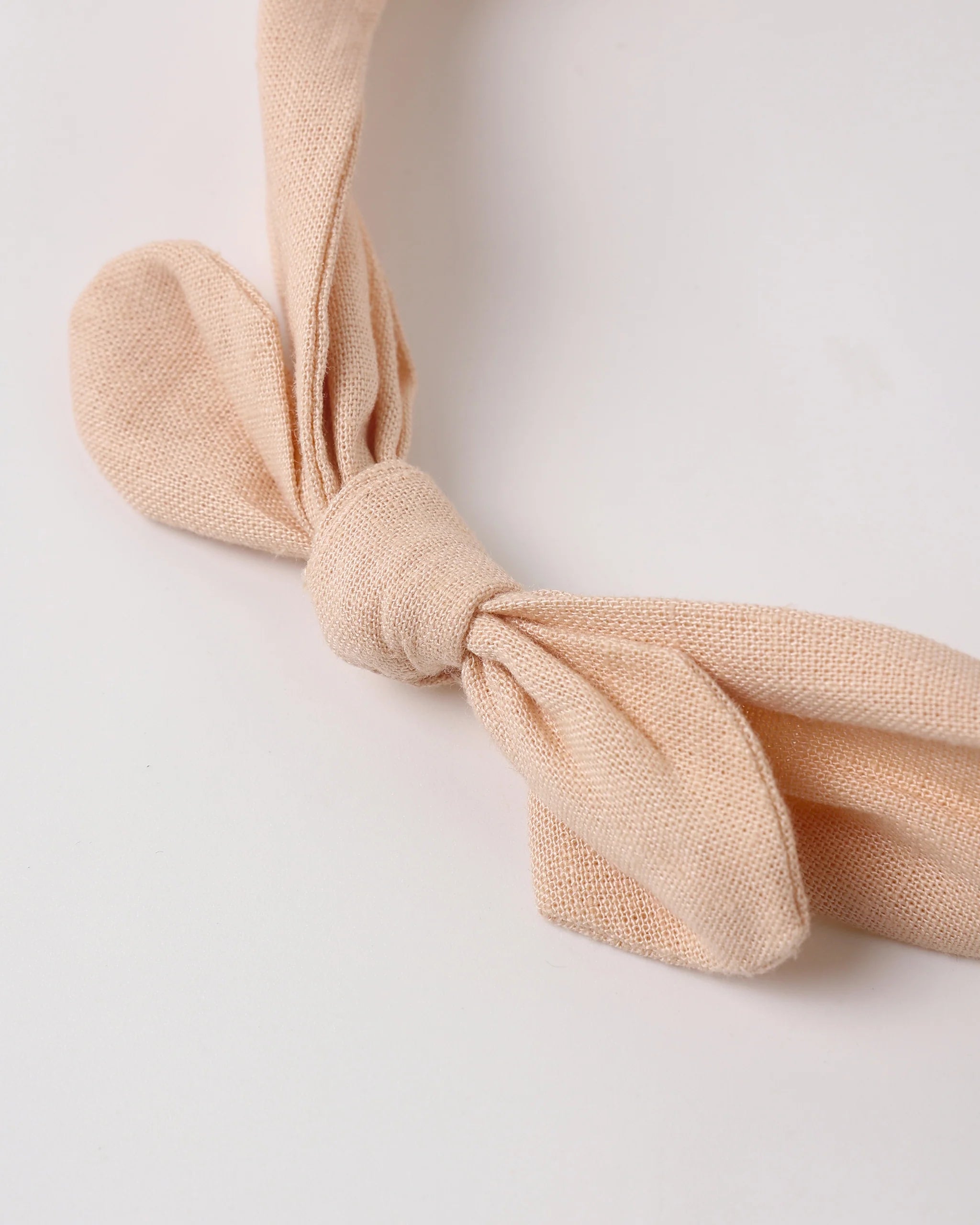 BABY BOW HEADBAND || BLUSH