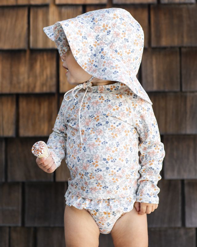 FLOPPY SWIM HAT || FLOWER FIELD