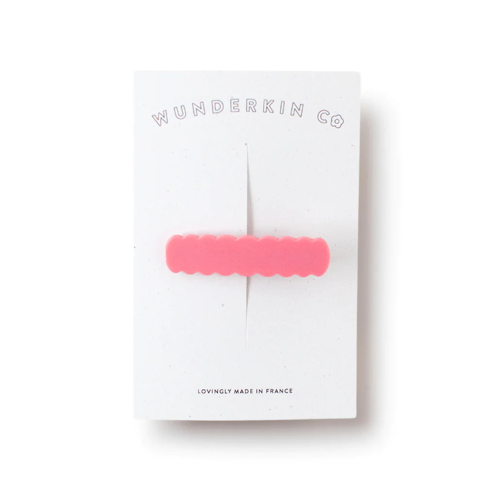 SCALLOP CLIP RASPBERRY