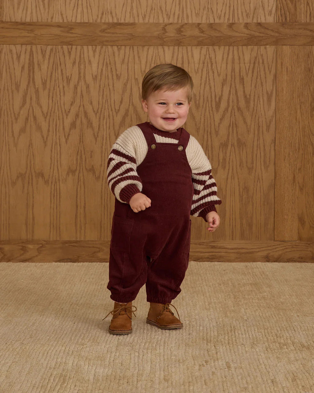 CARGO OVERALLS - BURGUNDY