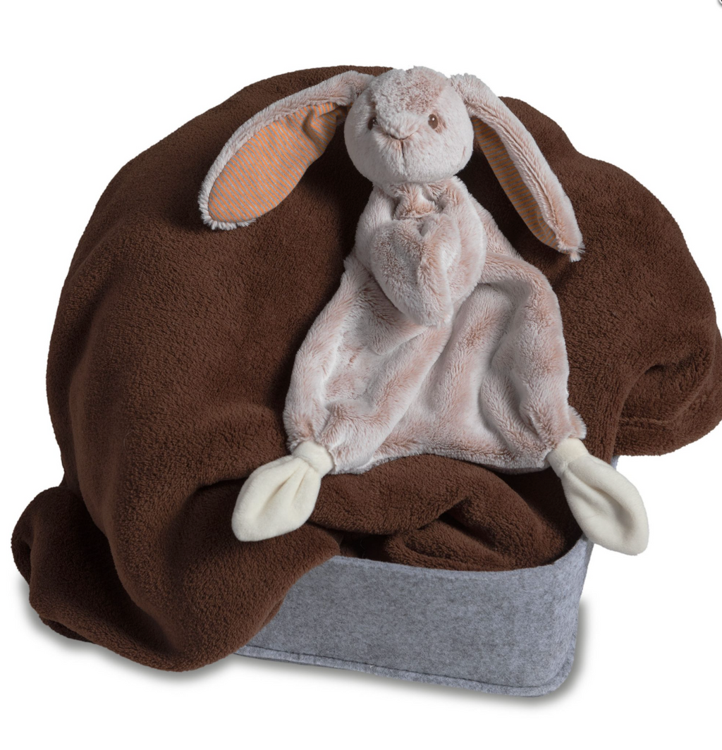Silky Bunny Lovey- Tan