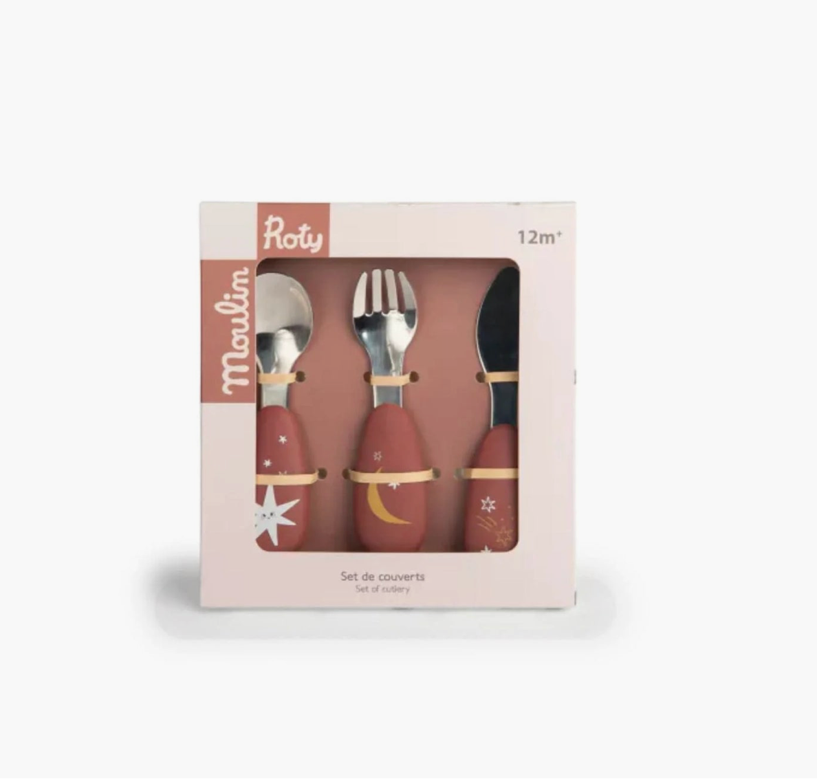 Set de cubiertos silicona Après la pluie