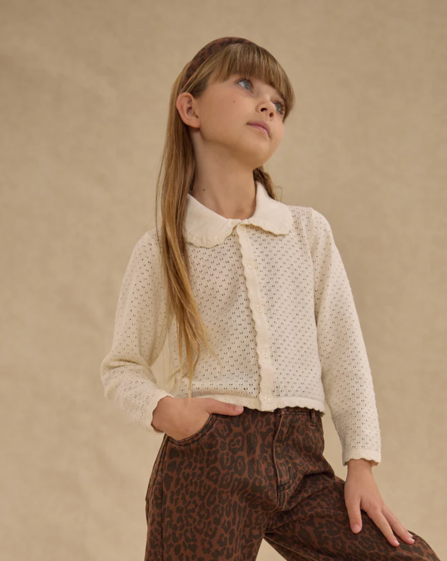 Rio Cardigan || Ivory