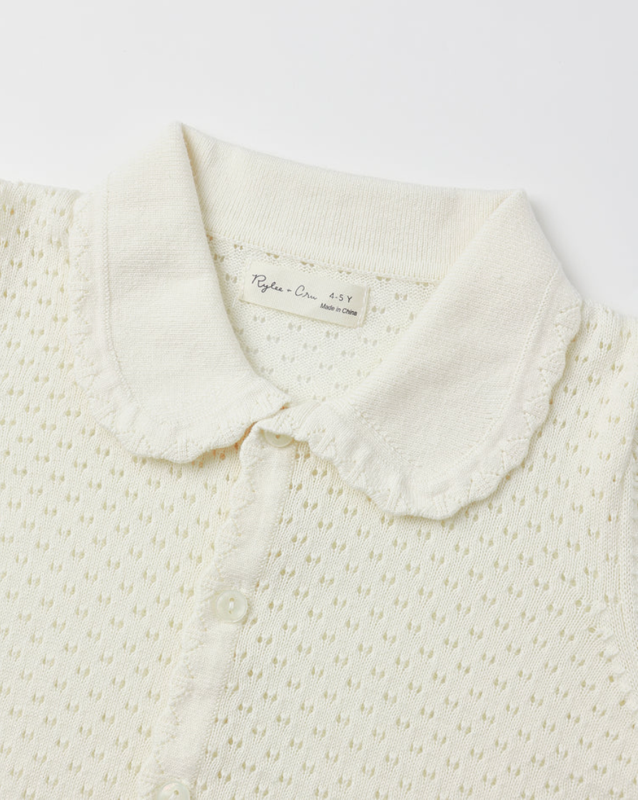 Rio Cardigan || Ivory