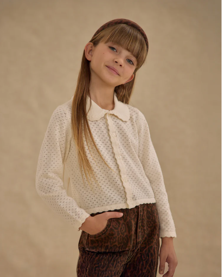 Rio Cardigan || Ivory