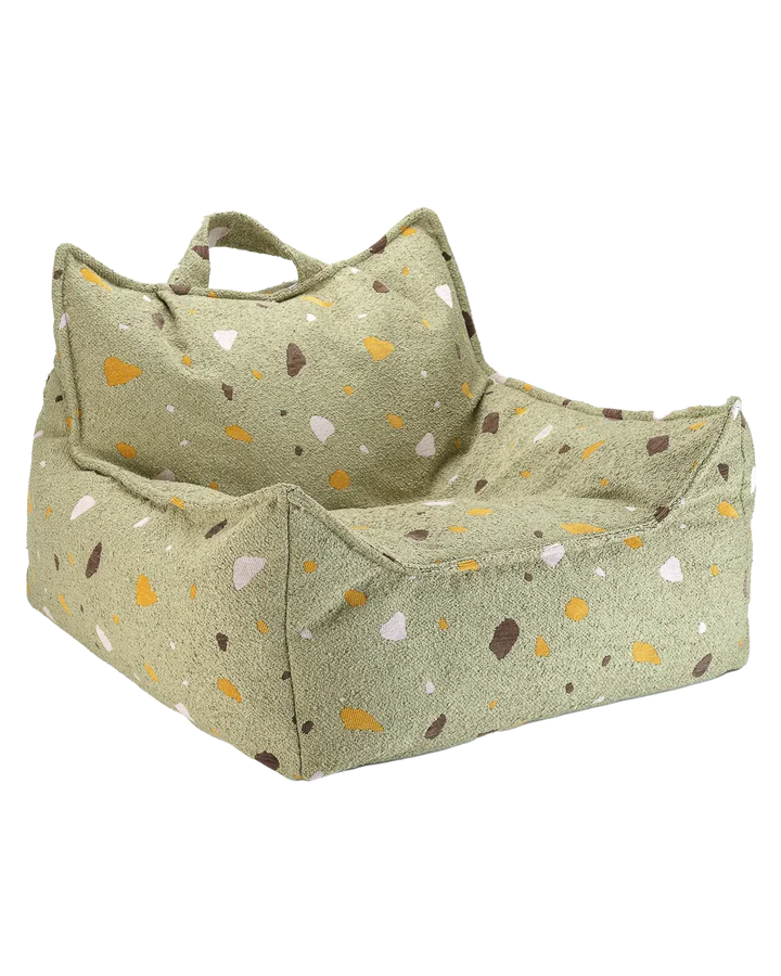 Terrazzo Moss Beanbag Chair