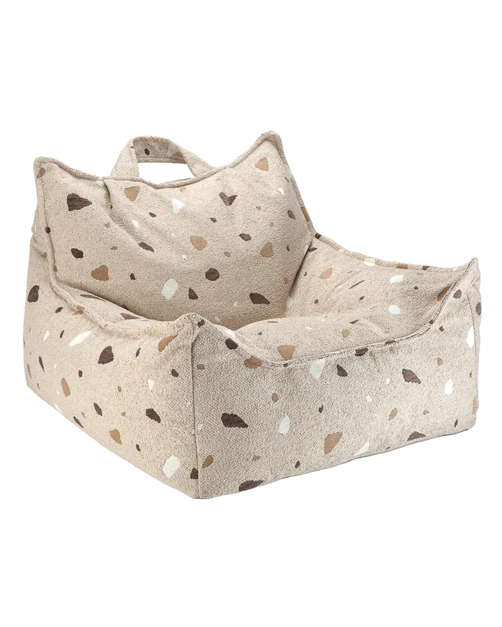 Terrazzo Sand Beanbag Chair
