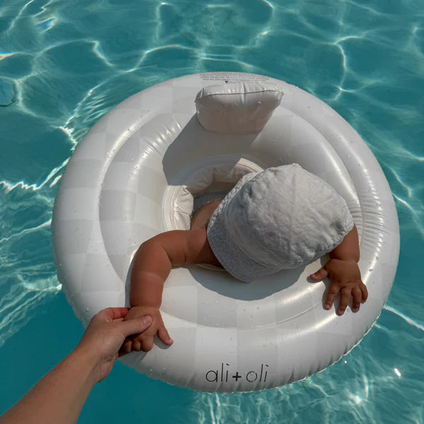 Baby Swim Seat Ring Pool Float (Checkers)
