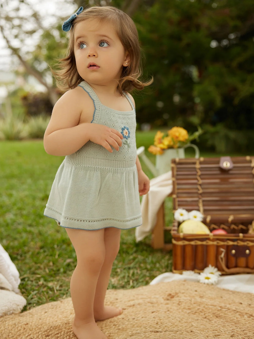 Andrea Knit Baby Dress