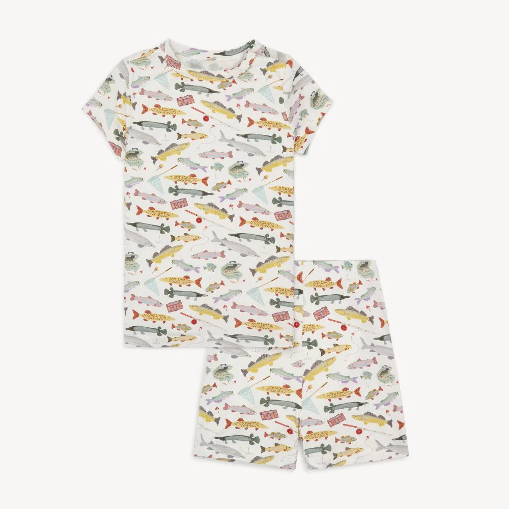 Reel good time no drama pajama short sleeve modal