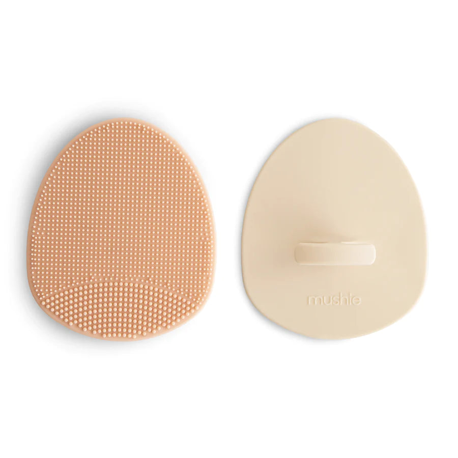Cradle Cap Brush 2-Pack (Blush-Shifting Sand)