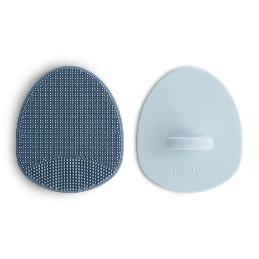 Cradle Cap Brush 2-Pack (Tradewinds/Periwinkle)