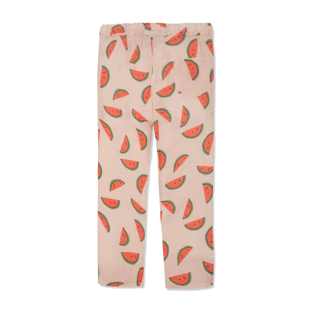 WATERMELON KID LINEN PANTS