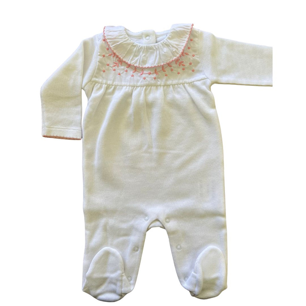 Enterito Bordado Rosado