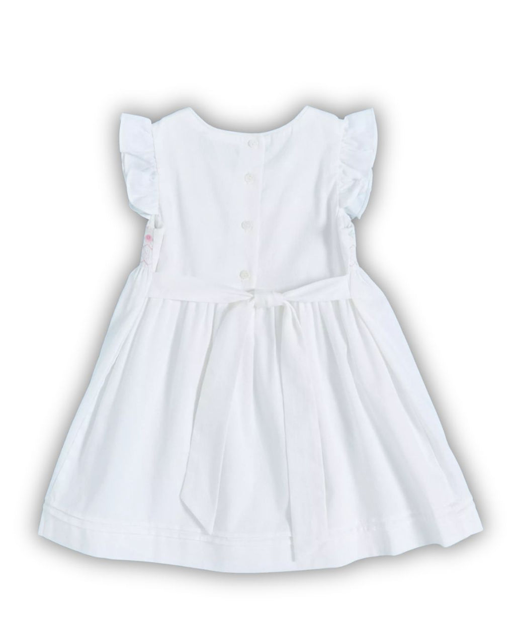 Vestido Bordado con lazo