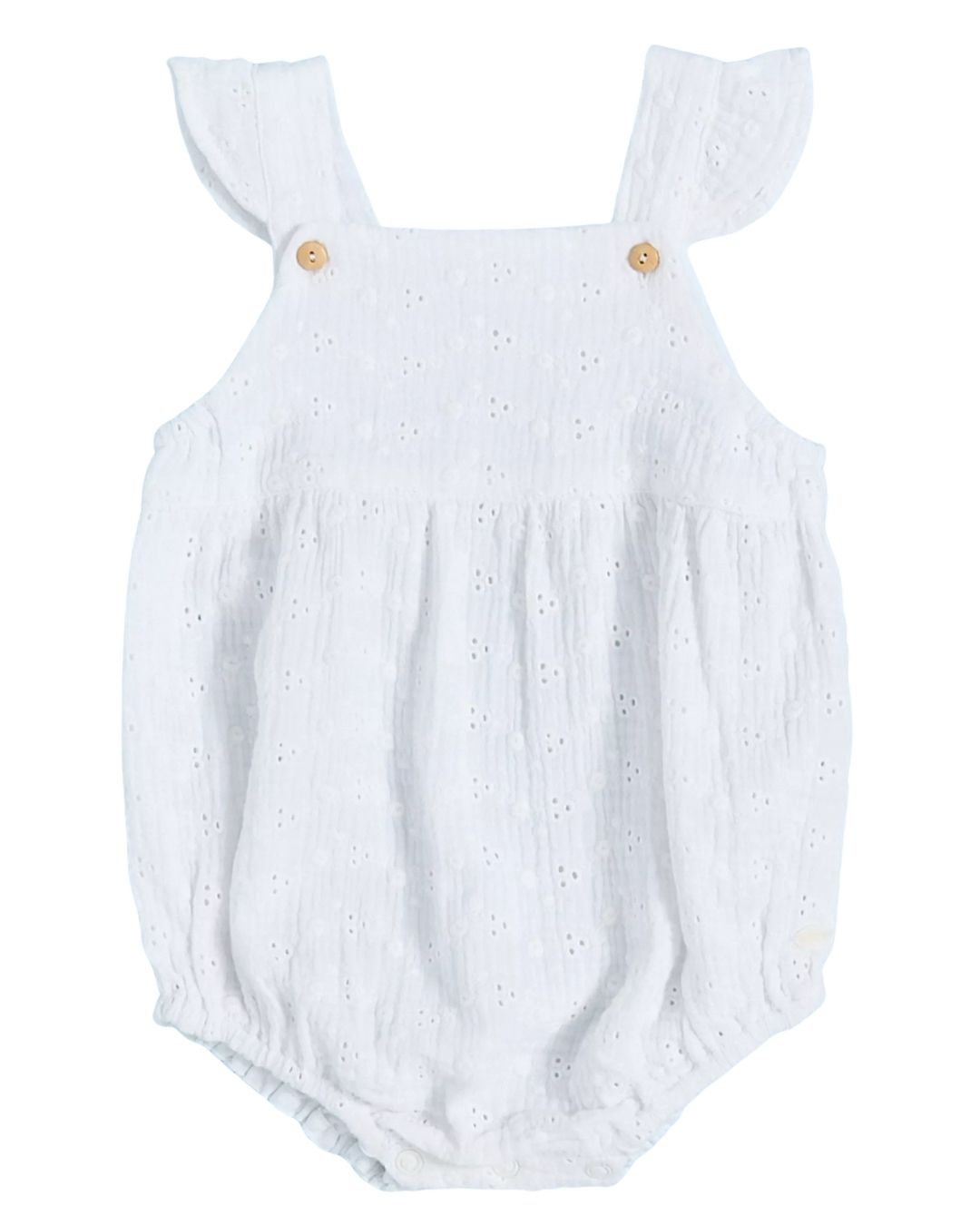 Jardinera enterito tejido dr algodón