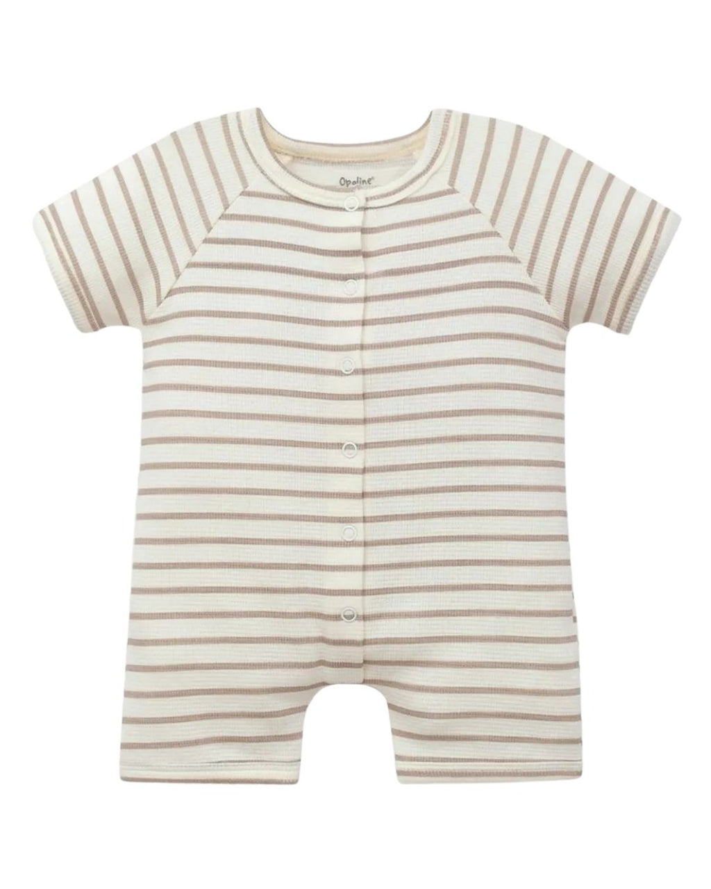 Enterizo Rayas waffle