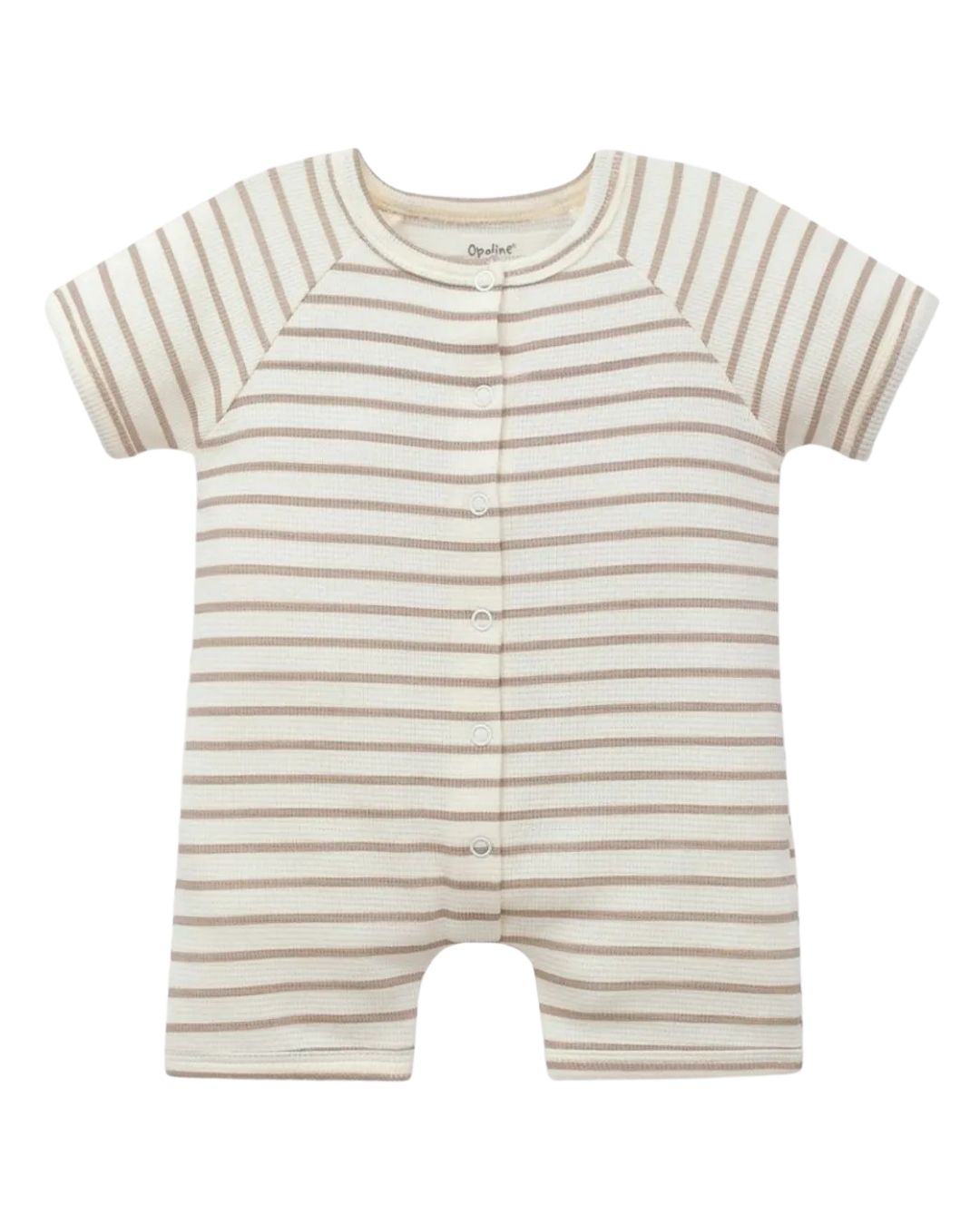 Enterizo Rayas waffle