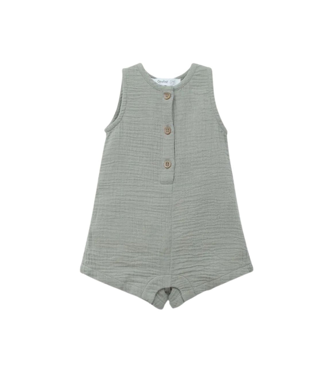 Romper Muselina verde